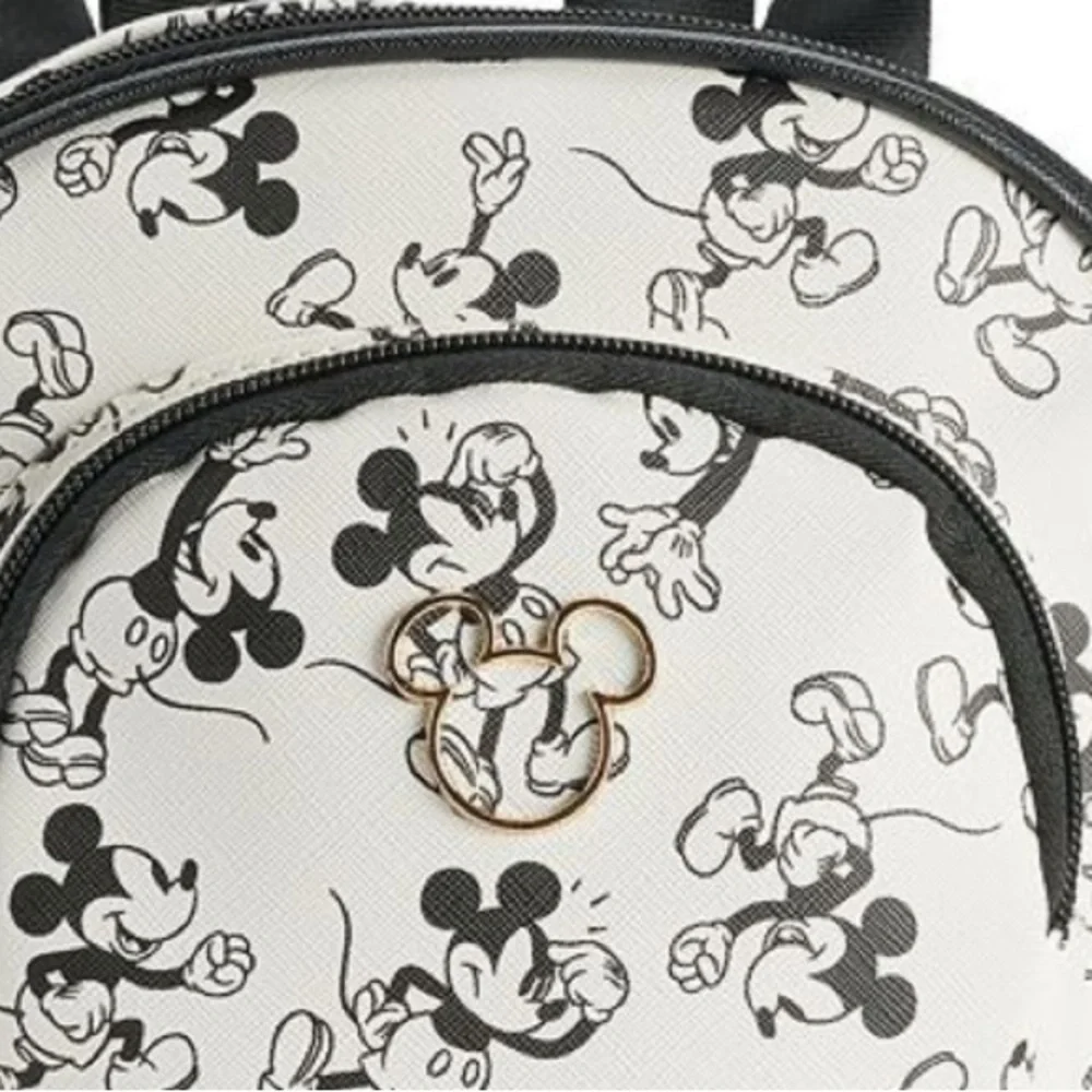 Mickey Mouse Print Mini Backpack Disney
